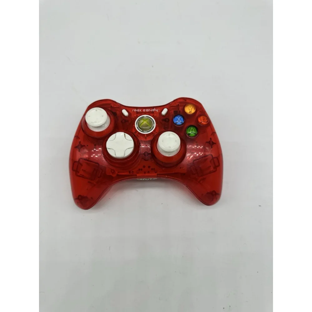 Xbox 360 Wireless Controllers Lot Rock Candy Red & Black OEM Untested